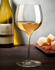 Dimple Set of 2 Rich White Wine Glasses - NUDE EU