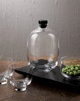 Malt Whiskey Bottle with Wooden Tray - NUDE EU
