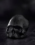 Memento Mori Faceted Skull Sandblasted Black Small - NUDE EU