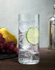 Finesse Grid Set of 4 Long Drink Glasses