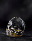 Memento Mori Faceted Skull Gold Coated Small - NUDE EU
