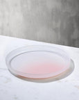 Pigmento Serving Dish 22 cm Pink Sprayed