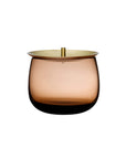 Beret Storage Box Small with Brass Lid