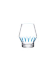 Beak Set of 2 Glasses Striped - NUDE EU