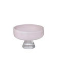 NUDE Bloom Ice cream cub in pink leadfree crystal empty