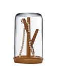 Blossom Jewellery Box with Oak Base - NUDE EU