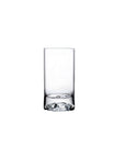 Club Set of 4 High Ball Glasses Small with Ripple Effect