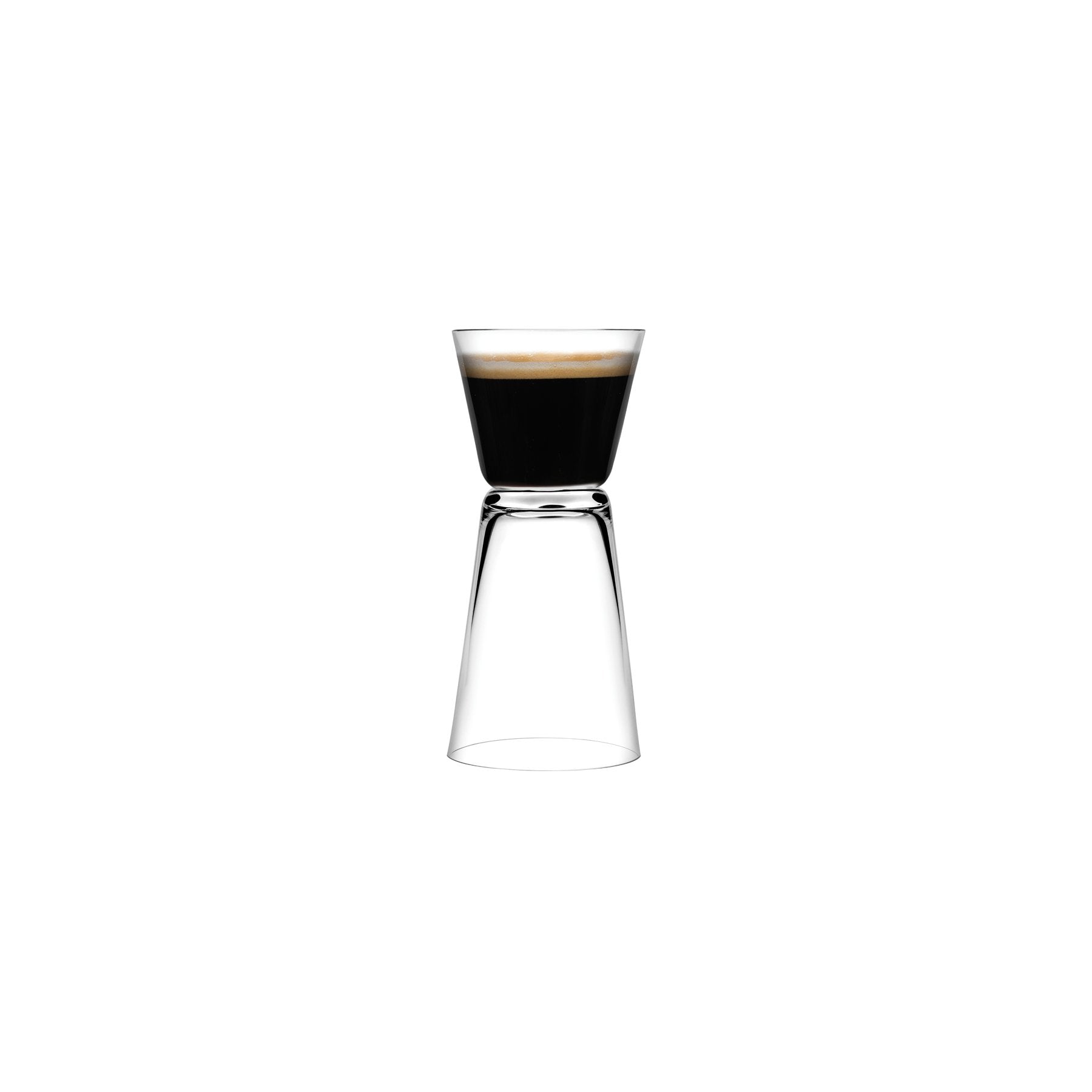Set di 2 bicchieri da espresso Dual