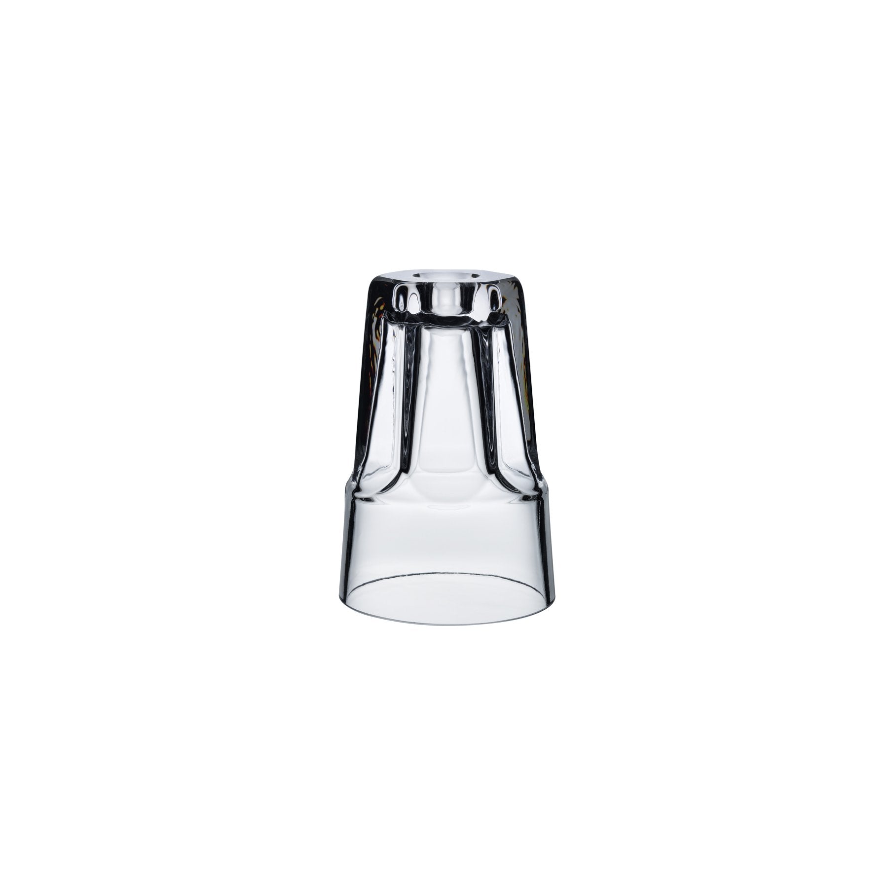 Look Down Candle Holder in Water glass Shape
