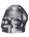 Memento Mori Faceted Skull Silver Large