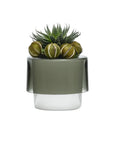 Roots Orchid Pot with Opal White Bottom - NUDE EU