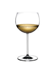 Vintage Set of 2 Bourgogne White Glasses