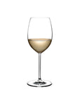 Vintage Set of 2 White Wine Glasses