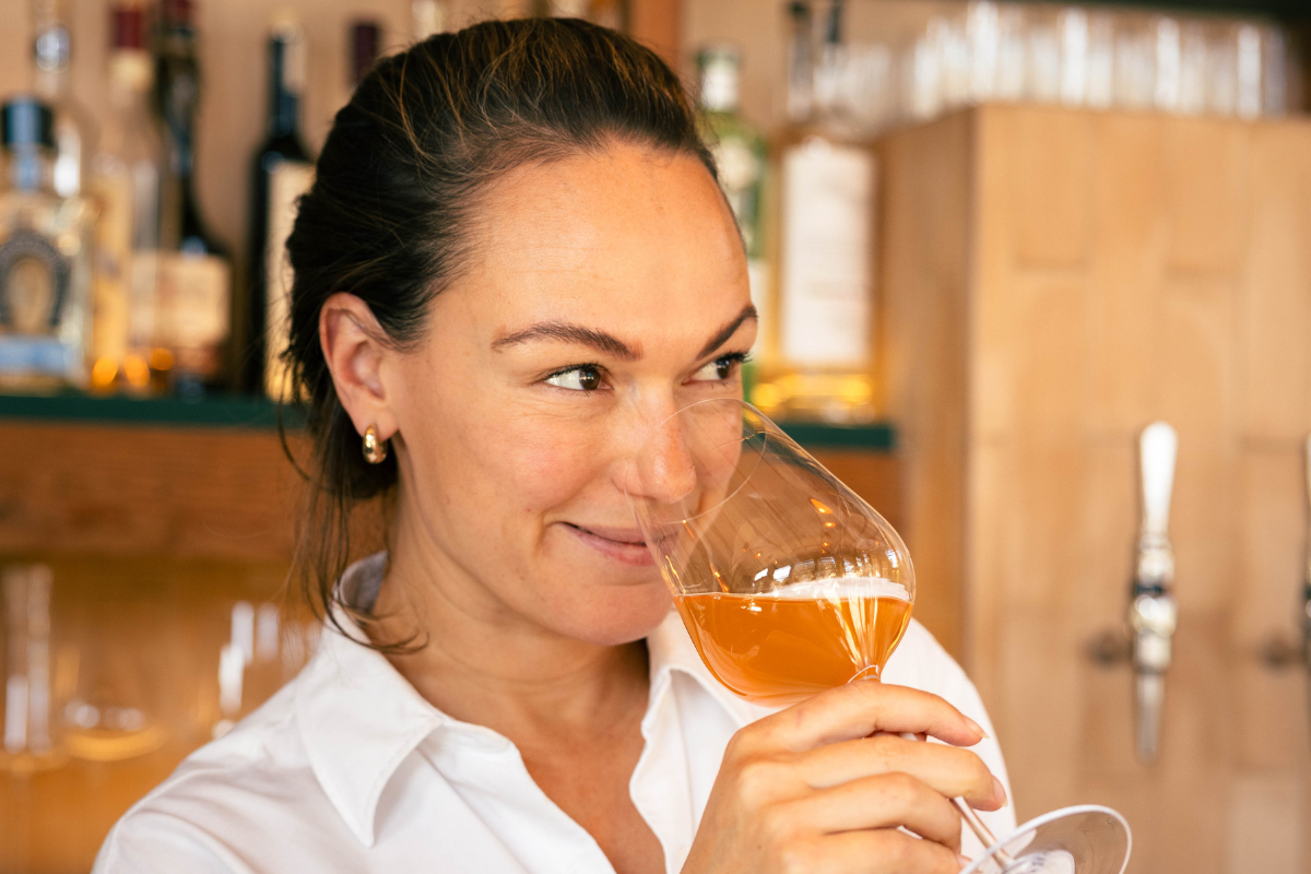 NUDE Glass × Honey Spencer -  Sommelier. Restaurateur. Tastemaker.
