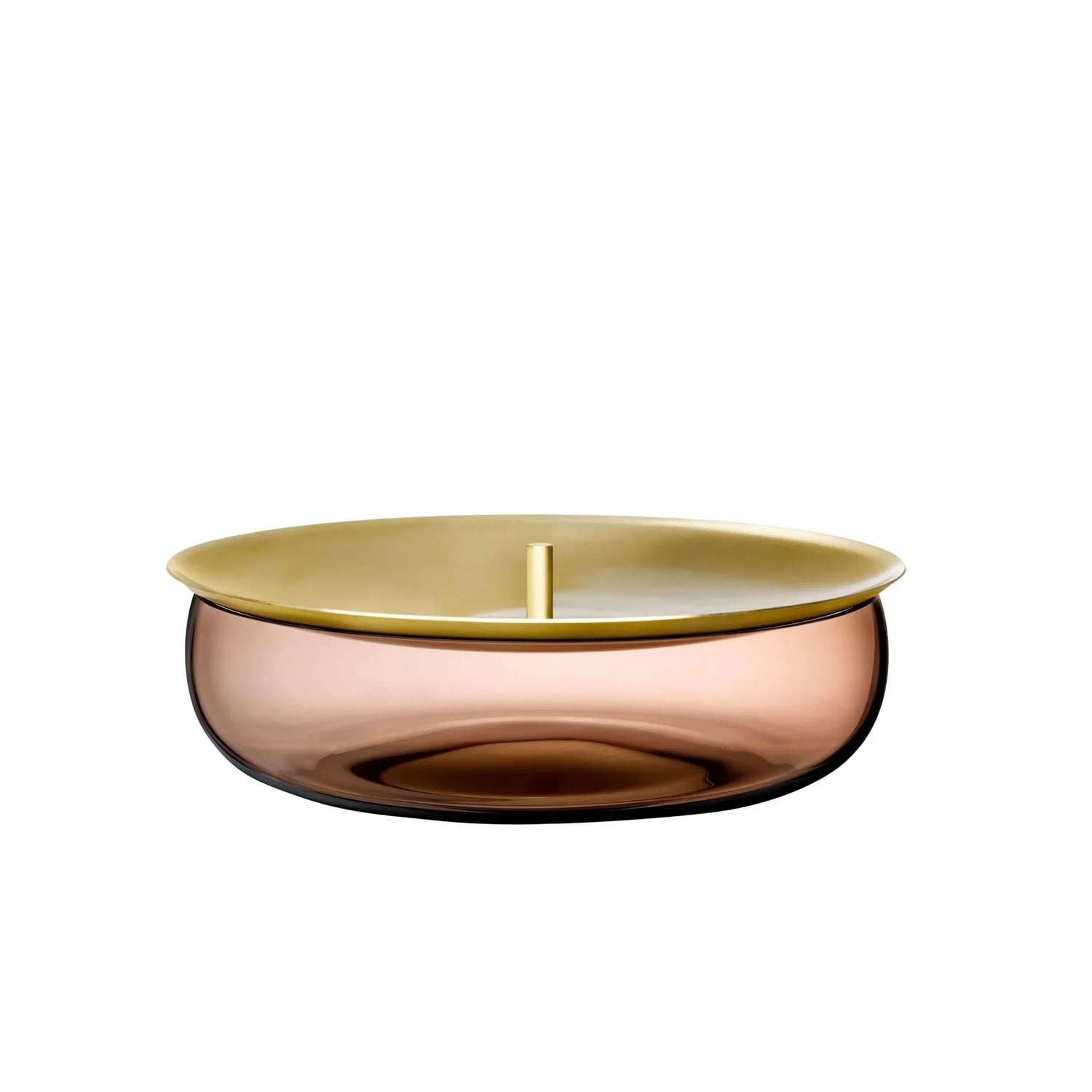Beret Storage Box Medium with Brass Lid - NUDE EU