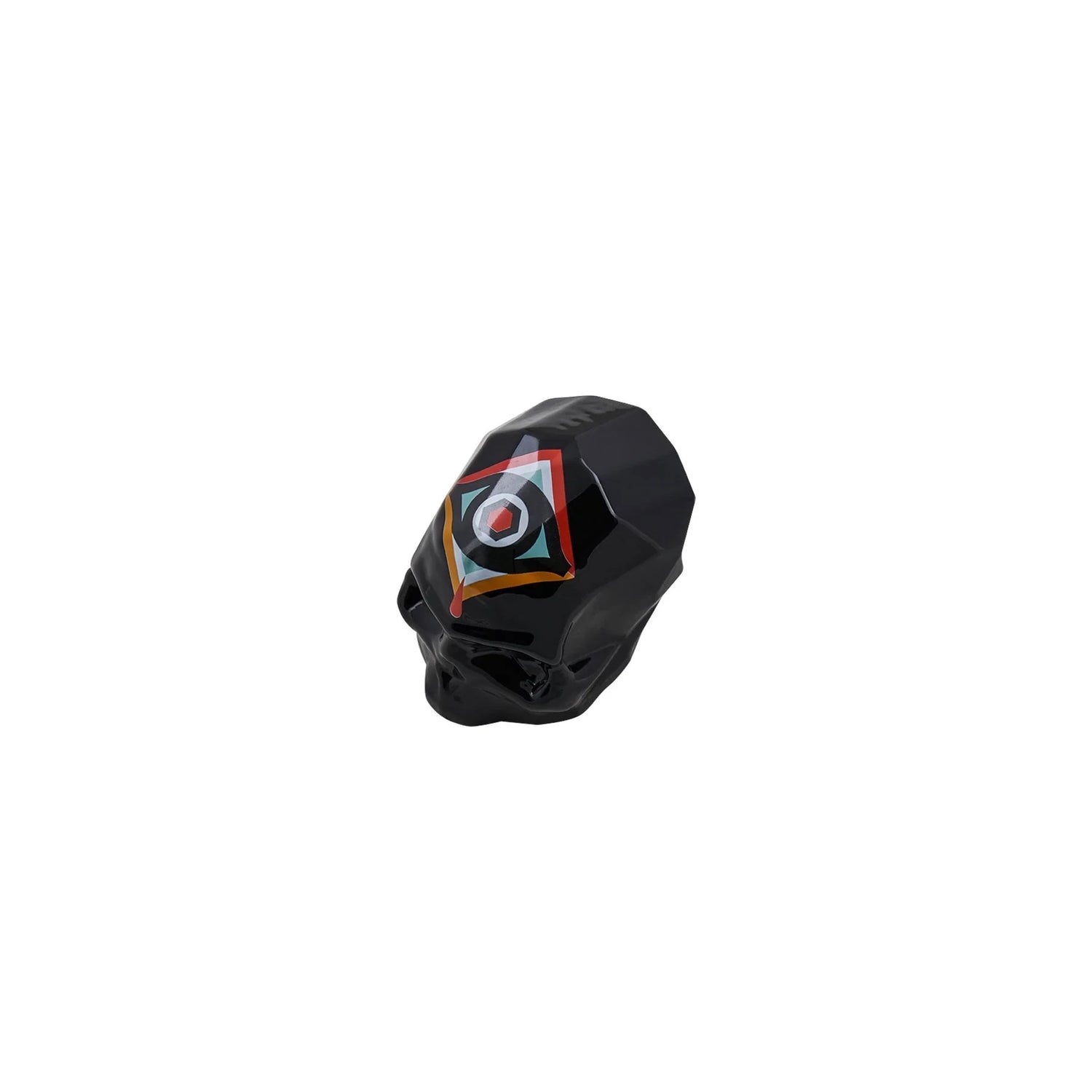 Memento Mori Rock & Pop Faceted Skull Small by Luca Font - NUDE EU