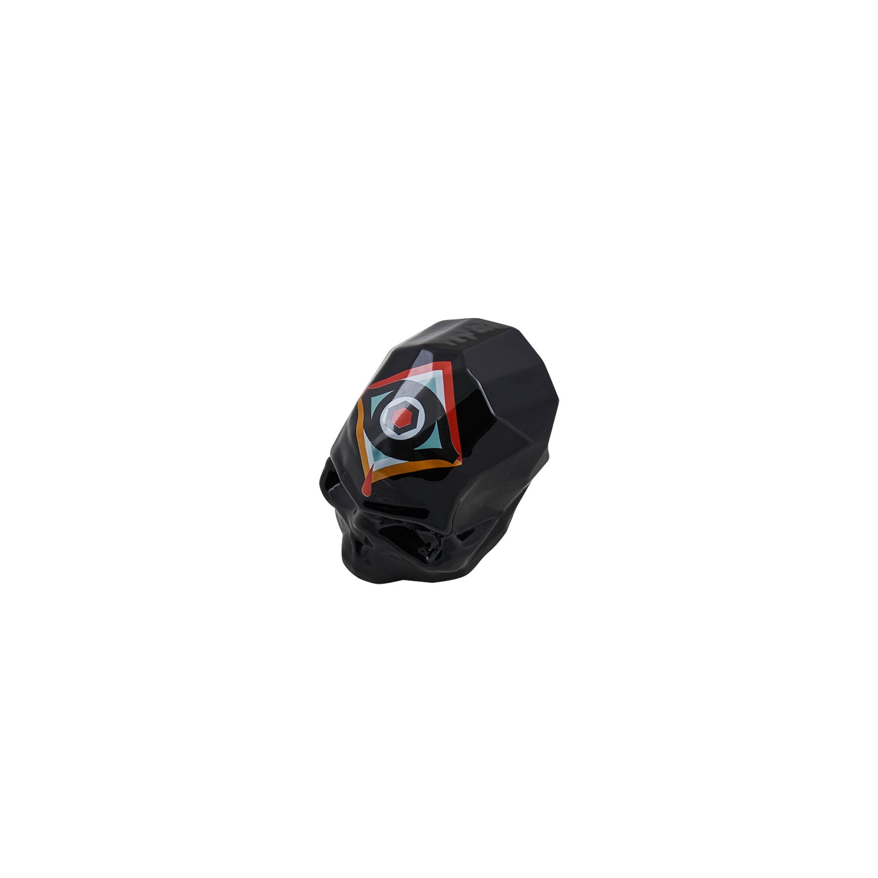 Memento Mori Rock &amp; Pop Faceted Skull Small by Luca Font