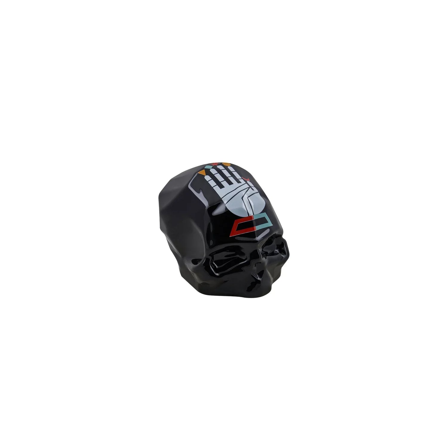 Memento Mori Rock & Pop Faceted Skull Small by Luca Font - NUDE EU