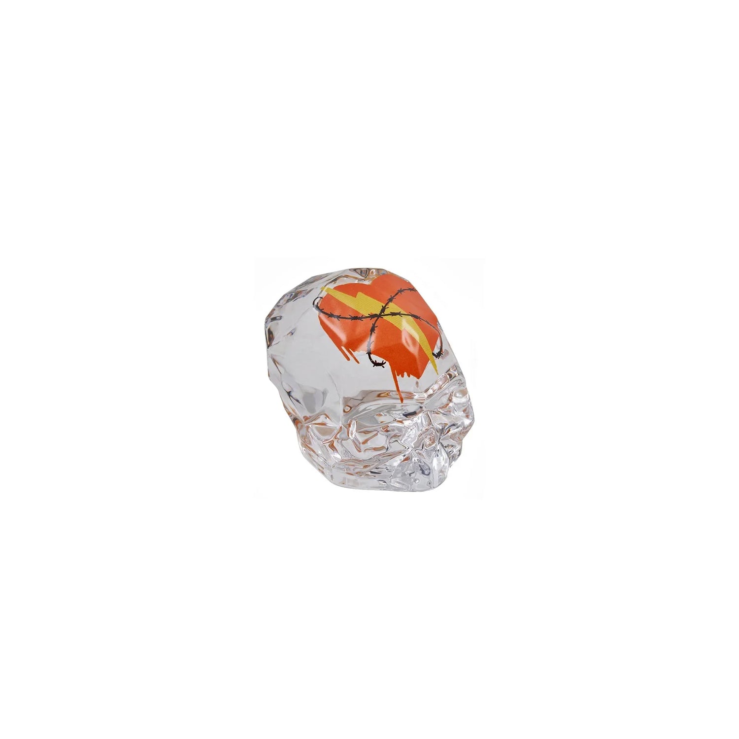 Memento Mori Rock & Pop Faceted Skull Small by Kien - NUDE EU