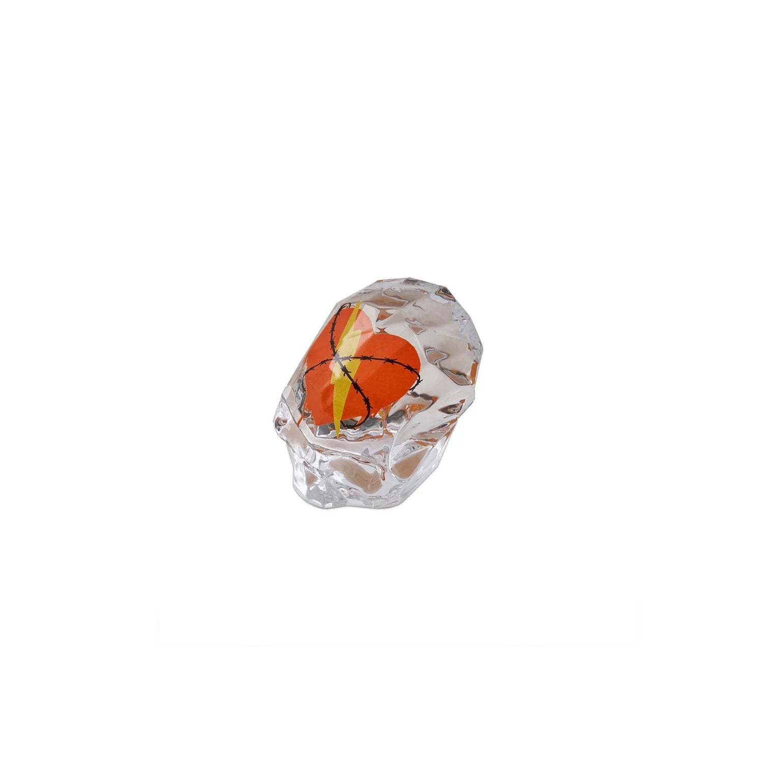 Memento Mori Rock & Pop Faceted Skull Small by Kien - NUDE EU