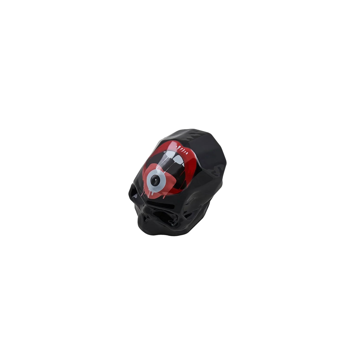 Memento Mori Rock & Pop Faceted Skull Small by Kien - NUDE EU