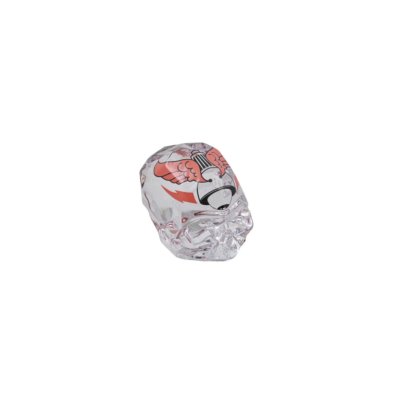 Memento Mori Rock & Pop Faceted Skull Small by Kien - NUDE EU