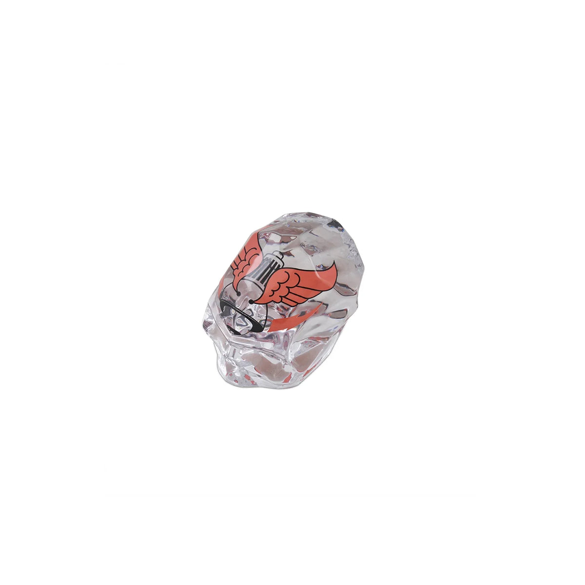 Memento Mori Rock & Pop Faceted Skull Small by Kien - NUDE EU