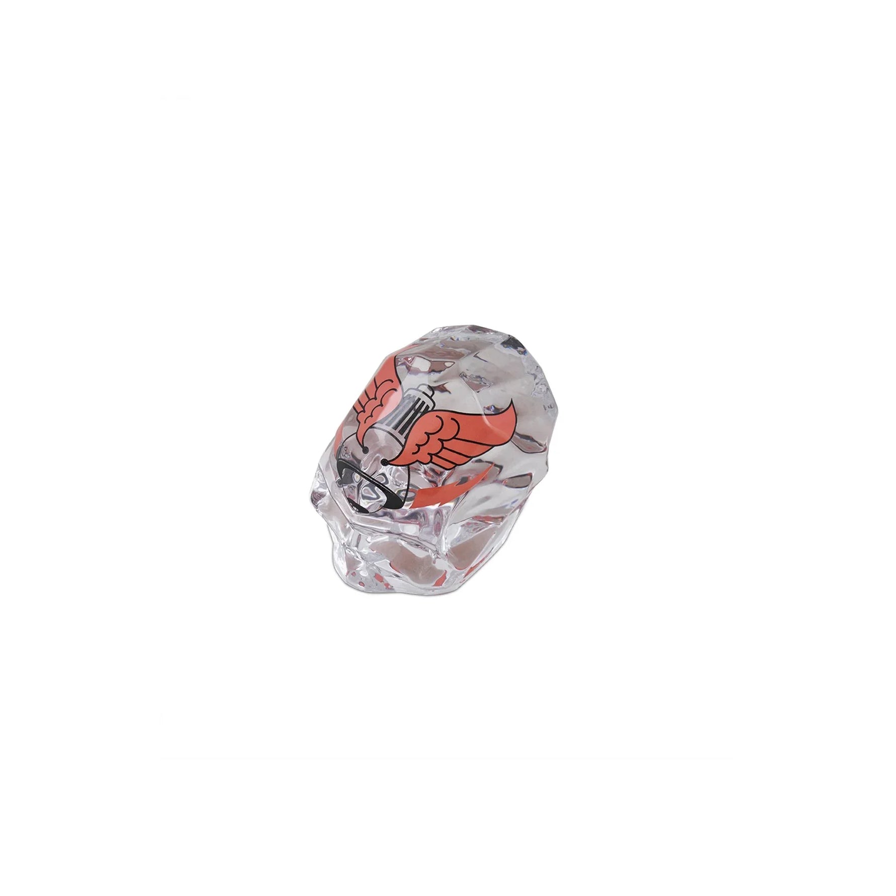 Memento Mori Rock & Pop Faceted Skull Small by Kien - NUDE EU