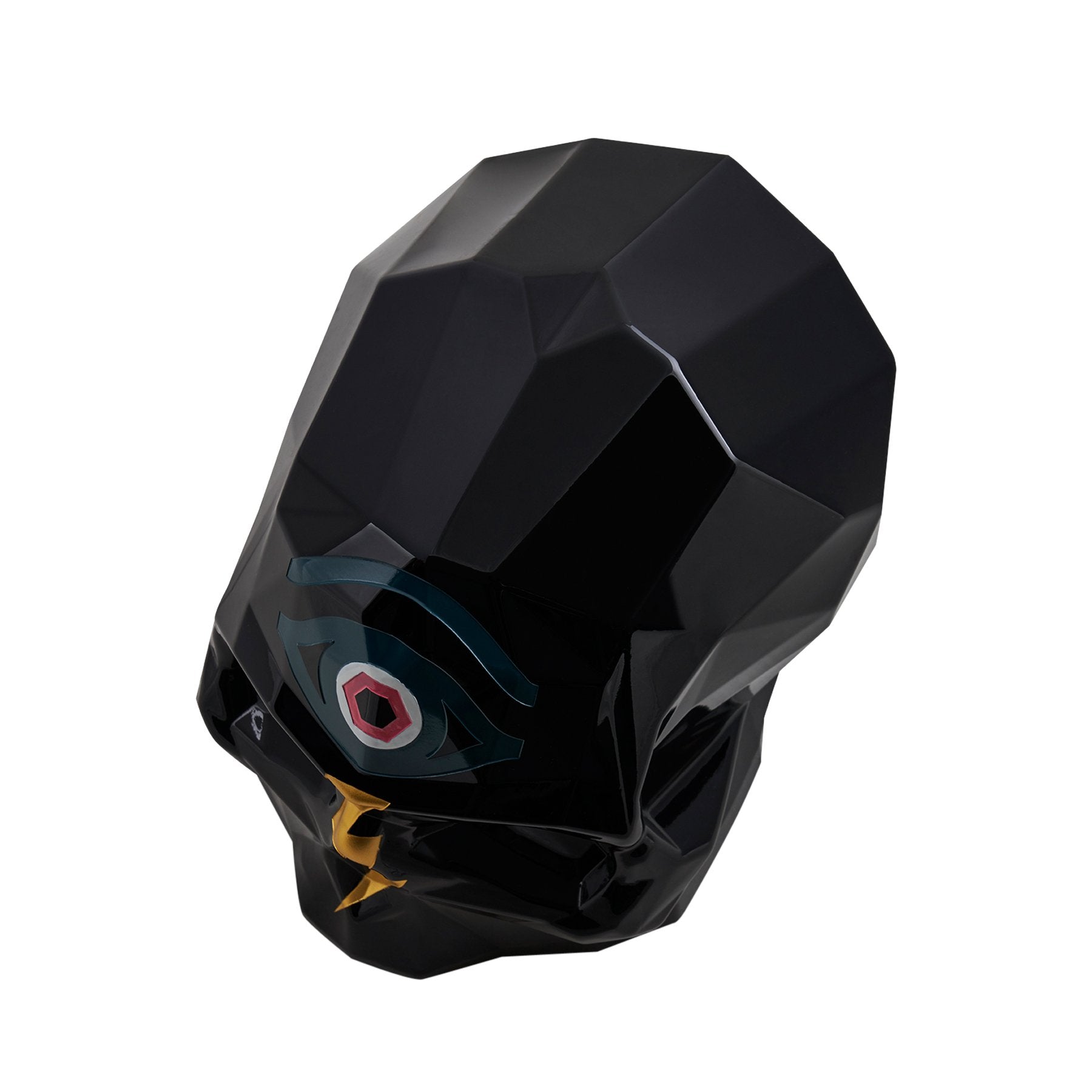 Memento Mori Rock &amp; Pop Faceted Skull Large by Luca Font