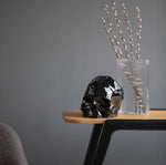 Memento Mori Faceted Skull Black Large - NUDE EU