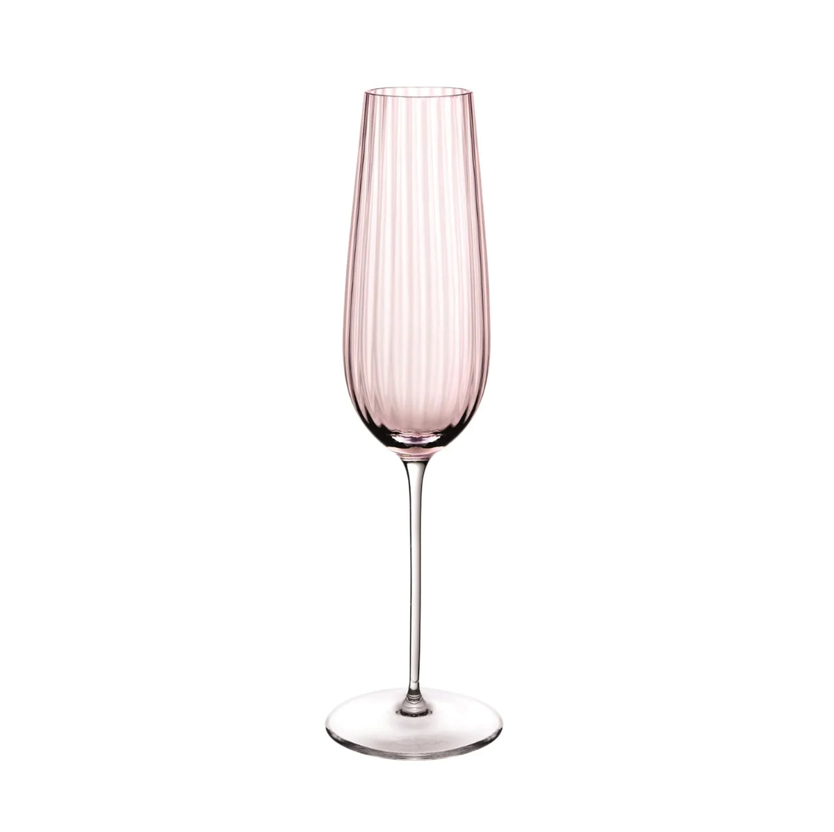 Round Up Dusty Rose Set of 2 Sparkling wine glasses - NUDE EU