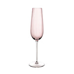Round Up Dusty Rose Set of 2 Sparkling wine glasses - NUDE EU