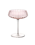 Round Up Dusty Rose Set of 2 Coupe glasses