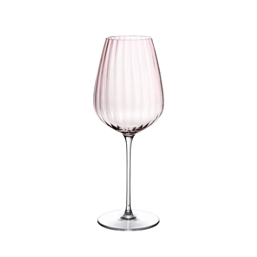 Round Up Dusty Rose Set of 2 White wine glasses - NUDE EU