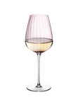 Round Up Dusty Rose Set of 2 White wine glasses