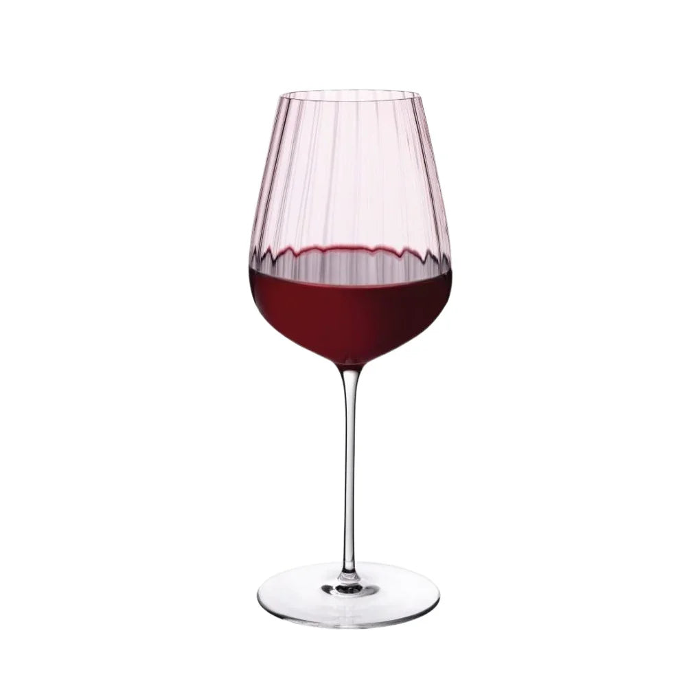 Round Up Dusty Rose Set of 2 Red wine glasses - NUDE EU
