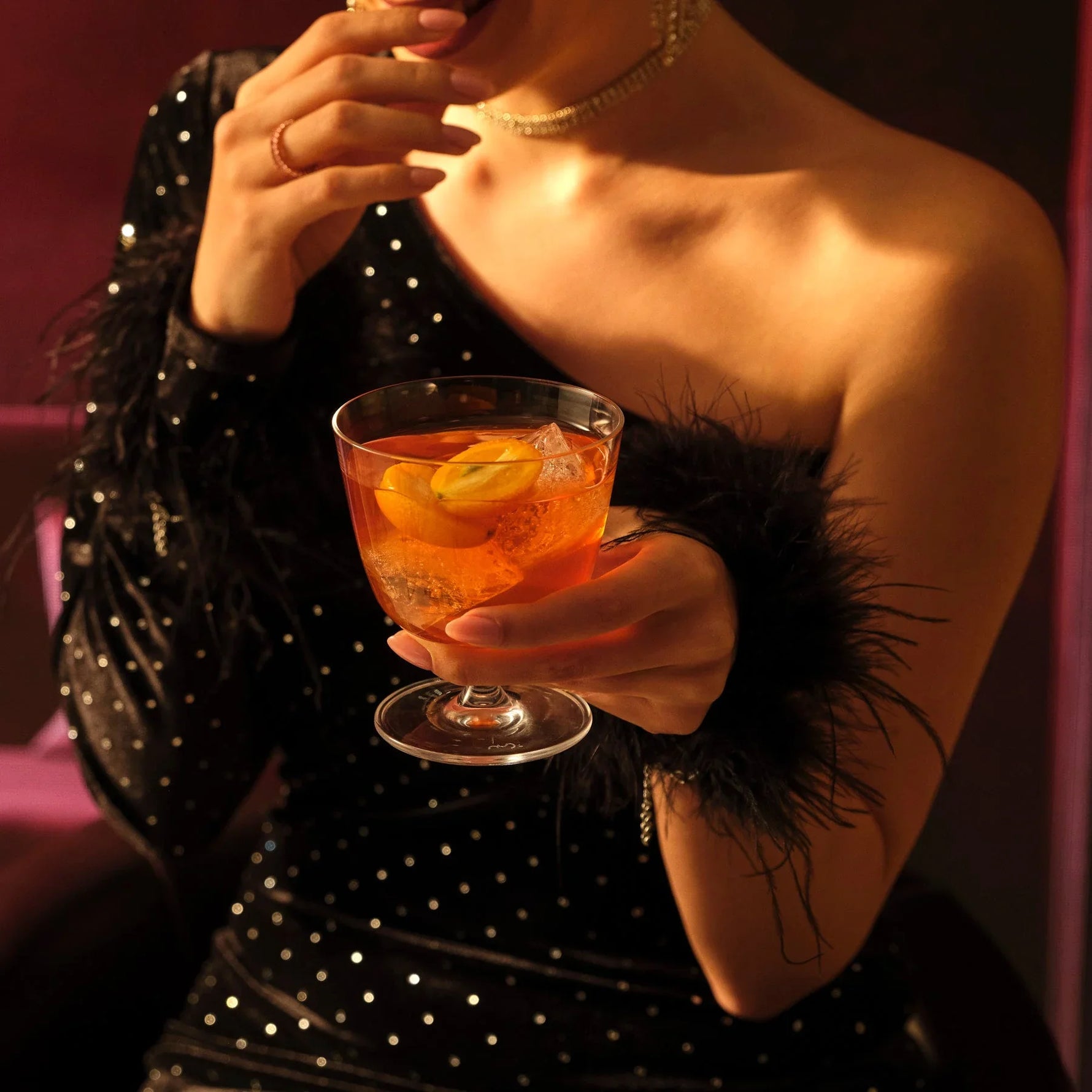 Bar/Giani Set of 6 Cocktail Glass Short - NUDE EU