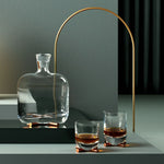 Camp Whisky Bottle With Brass Base - NUDE EU