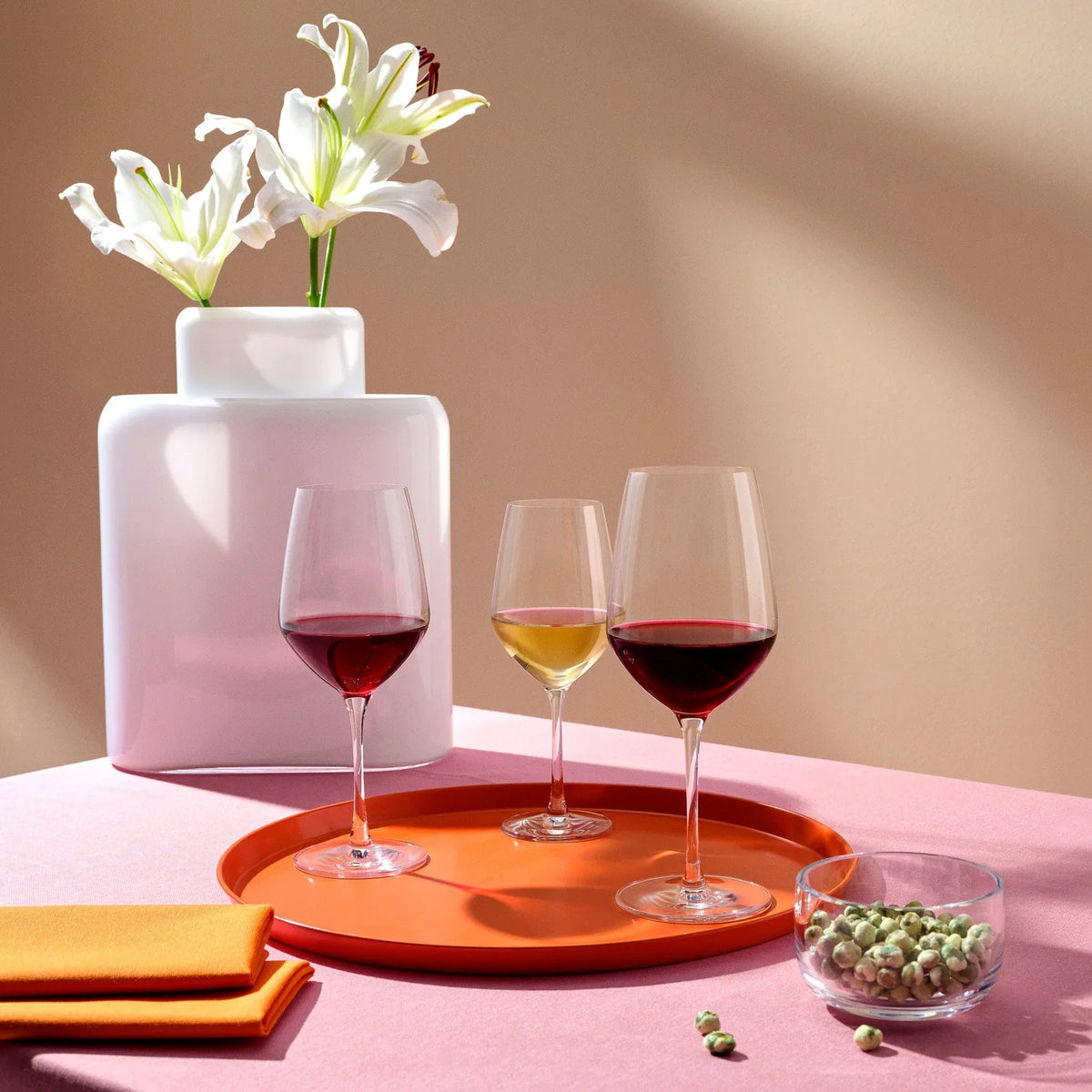Climats Set of 2 Red Wine Glasses 500 cc - NUDE EU