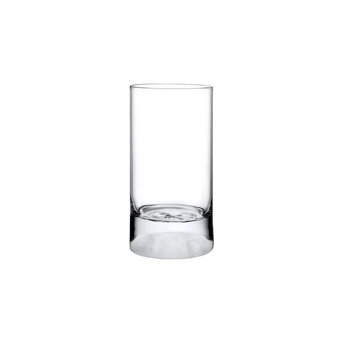 Club Ice Set of 4 High Ball Glasses Small with Frosted Ripple Effect - NUDE EU