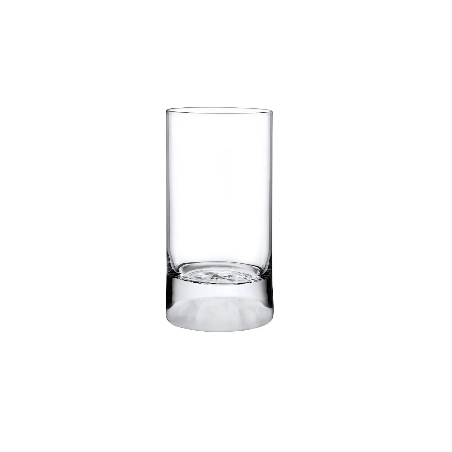 Club Ice Set of 4 High Ball Glasses Small with Frosted Ripple Effect - NUDE EU