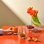 Colored O Set of 4 glasses - NUDE EU