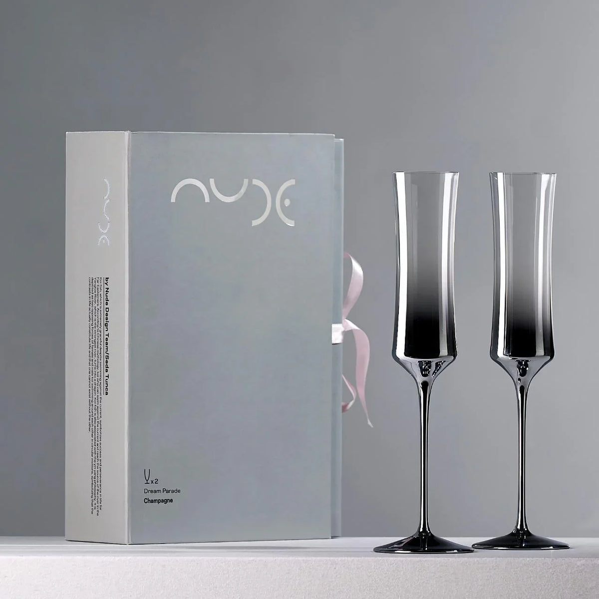 Dream Parade Set of 2 Champagne Glasses - NUDE EU