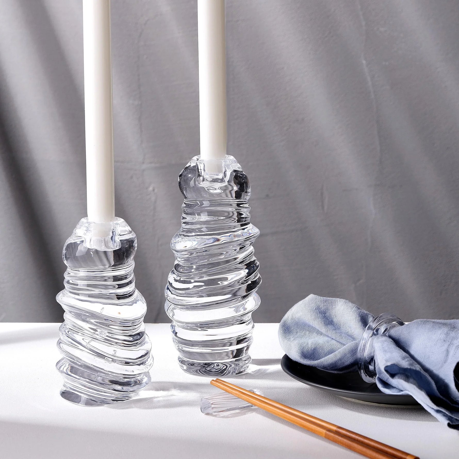 Eos Candle Holder Long - NUDE EU