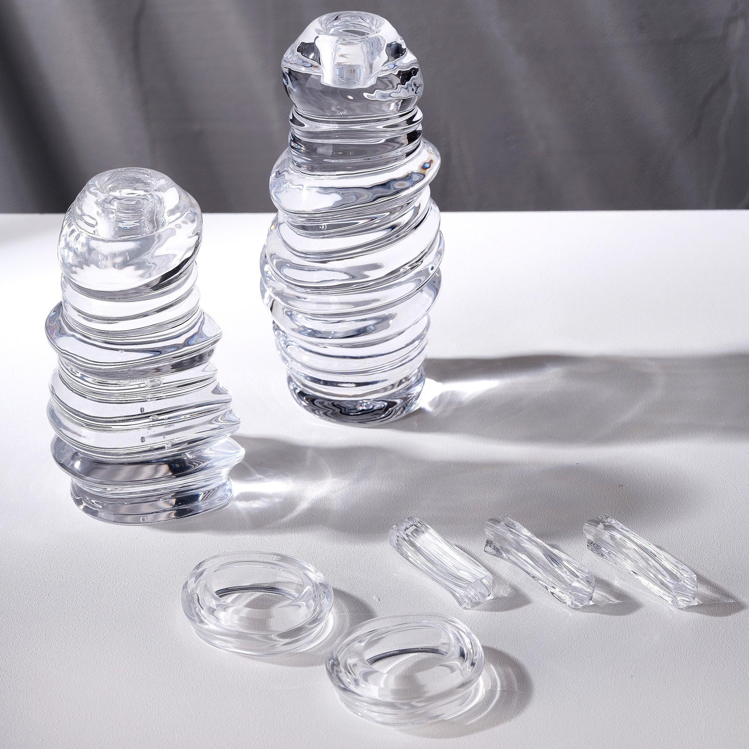 Eos Candle Holder Long - NUDE EU