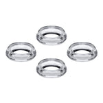 Eos Set of 4 Napkin Rings - NUDE EU