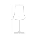 Ghost Zero Belly White Wine Glass - NUDE EU