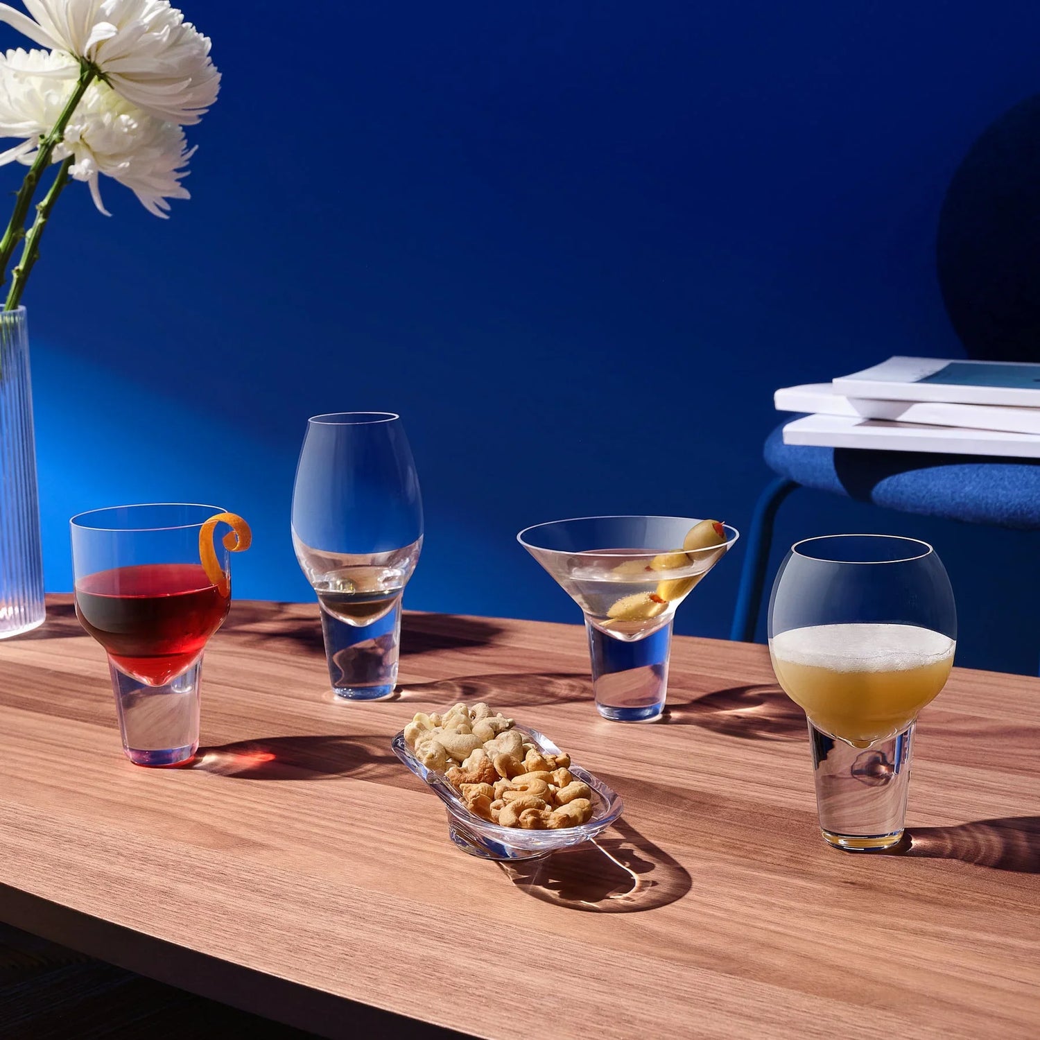 Gravity set of 2 Cocktail Glasses Large - NUDE EU