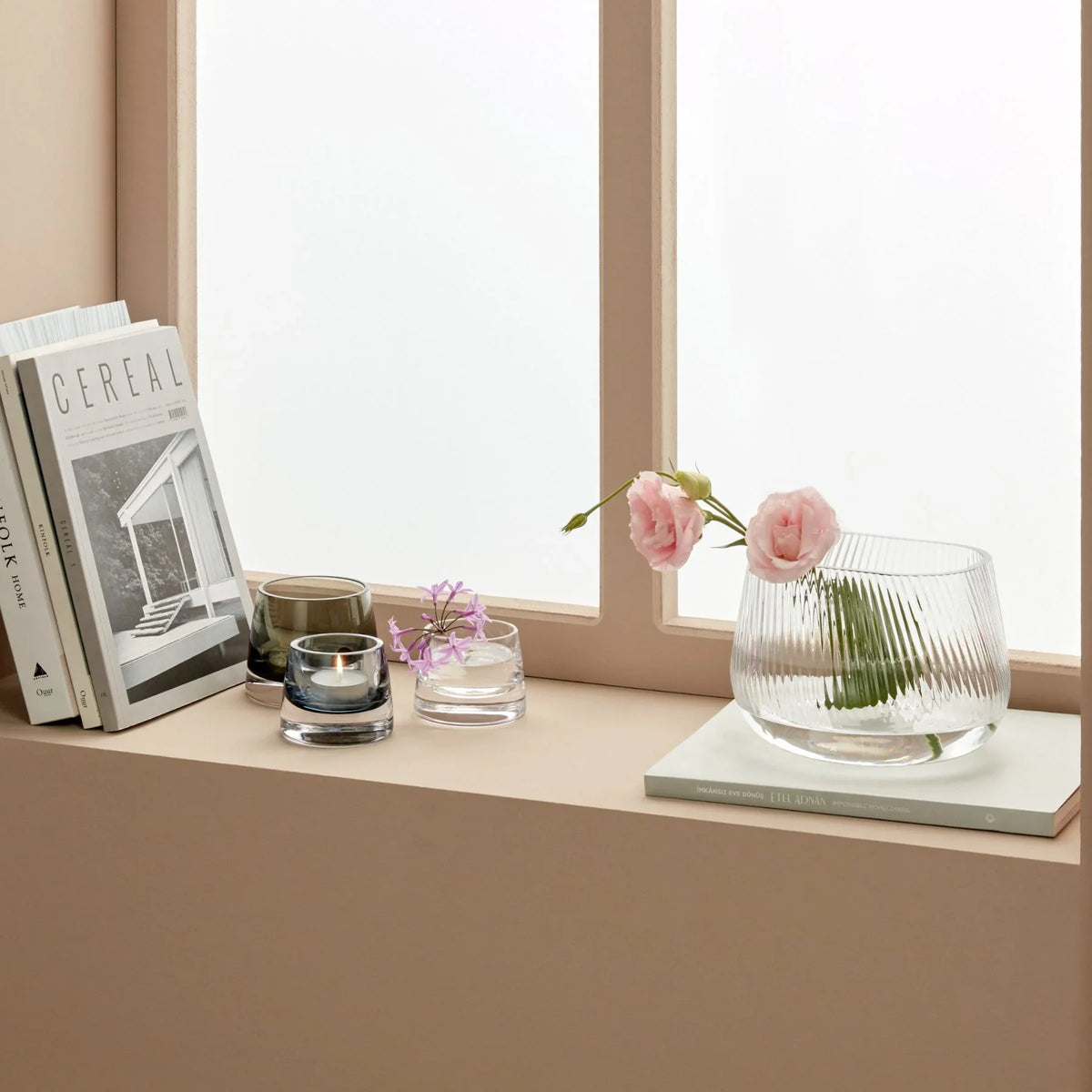 Joy Votive Holder Set Small - NUDE EU