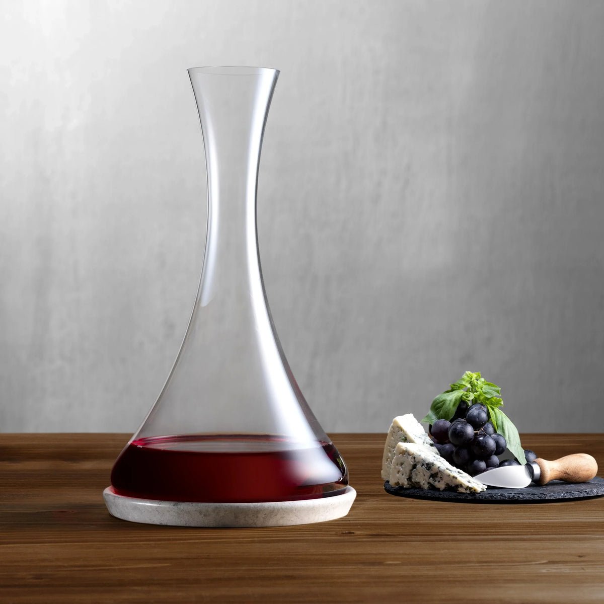 Jazz Wine Decanter with Marble Base - NUDE EU
